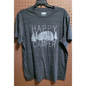 Men's State of Mine T-shirt Happy Camper‎ Size L